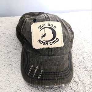Distressed vintage style hat